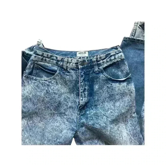 Vintage Guess Jeans By Georges Marciano Stonewashed Denim High Rise Size 27/28. - Picture 16 of 16